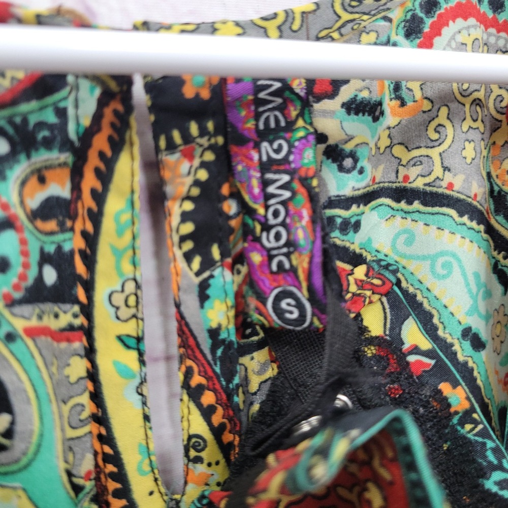 Me 2 Magic Boho Paisley Jumpsuit S Matching Cami Cover Retro Boho Festival Hippy - Picture 6 of 10